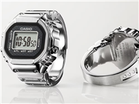 Orologio Casio Ring Watch in Acciaio CRW-001-1ER